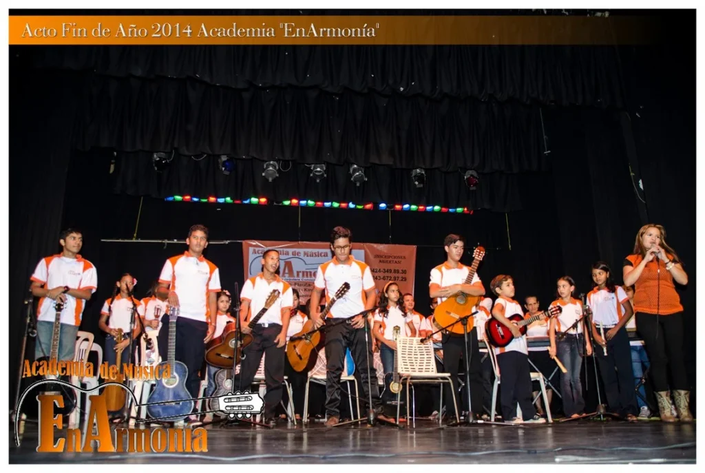 Acto de fin de año de la Academia de Música Enarmonía